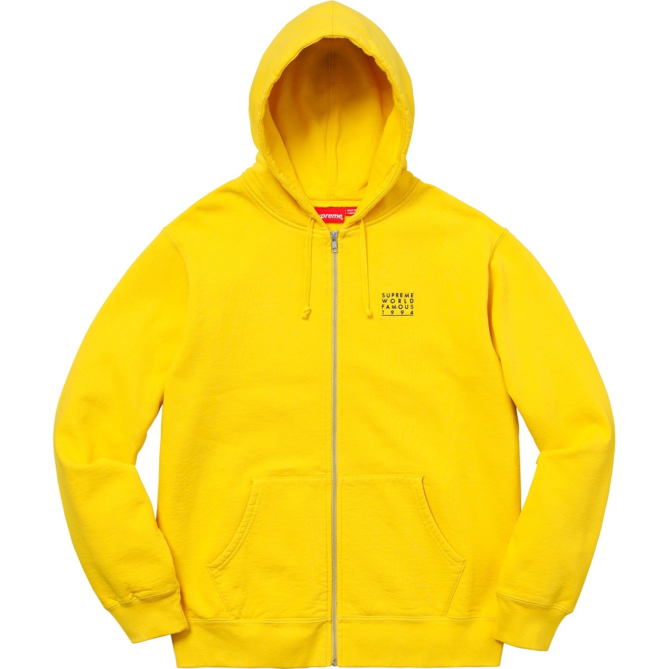 World Famous Zip Up Hooded Sweatshirt view 5